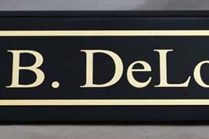 Black Piano Finish Desk Wedge