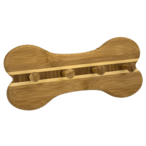 Bone-Shaped Leash Rack