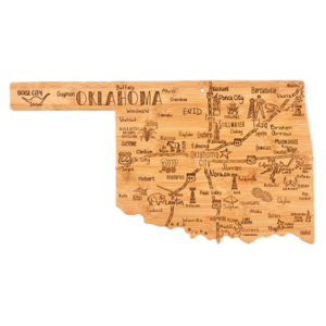Destination Oklahoma Cutting Board