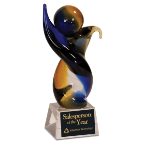 Twisted Body Art Glass