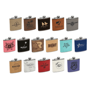 Leatherette Flasks