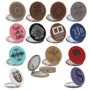 Leatherette Compacts