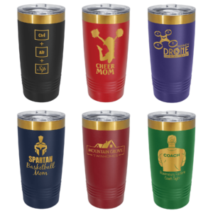 Polar Camel 20 oz. Gold Ion Tumblers