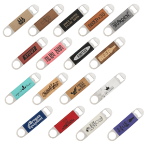 Leatherette Bottle Openers